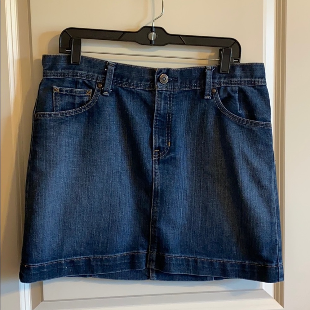 Gap Vintage Blue Jean Skirt
